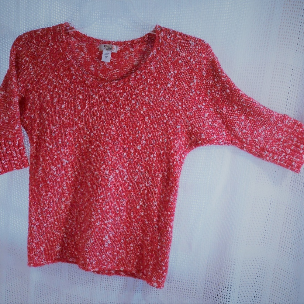 Route 66 woven women's sweater
